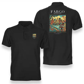 Fargo City Series Premium Polo T-Shirts