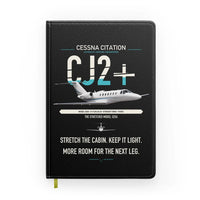 Thumbnail for Cessna Citation CJ2+ design on black notebook