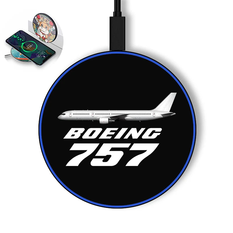 The Boeing 757 aviation design on durable build wireless charger.