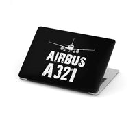 Thumbnail for Airbus A321 & Plane aviation print MacBook case, fits MacBook.