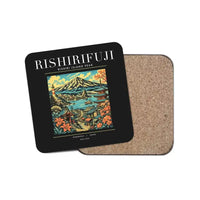 Thumbnail for RISHIRIFUJI - Poster - Coaster - Black