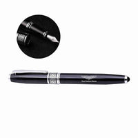 Thumbnail for Custom Name (Military Badge) rollerball pen - black