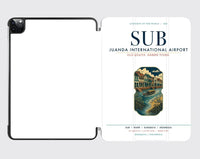 Thumbnail for Juanda International Airport Surabaya (SUB) design on white ipad tablet case