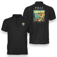 Thumbnail for PIRAN - Poster - Double-Side Polo - Black