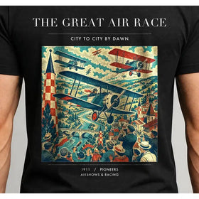 Double-Side Printing — The Great Air Race Double-Side T-Shirt
