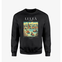 Thumbnail for LULEÅ - Poster - Sweatshirt - Black