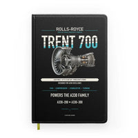 Thumbnail for TRENT 700 design on black notebook