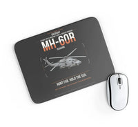Thumbnail for Sikorsky MH-60R Seahawk design on black rectangle mouse pad