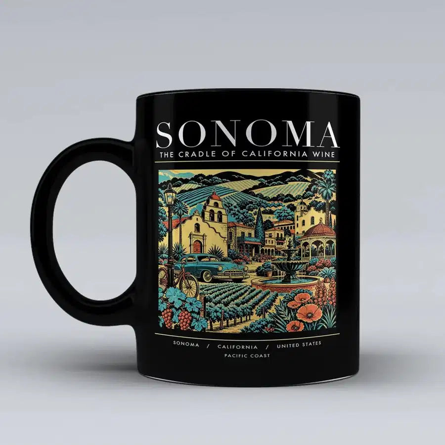 SONOMA - Poster - Mug - Black