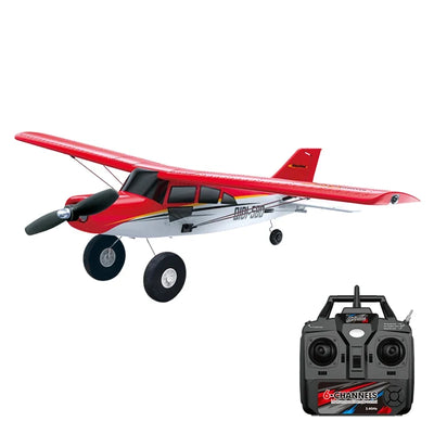 Side view of Qidi560 Moore M7 Off-road RC Plane 4CH Brushless Remote Control aviation RC model in durable ABS plastic with el.