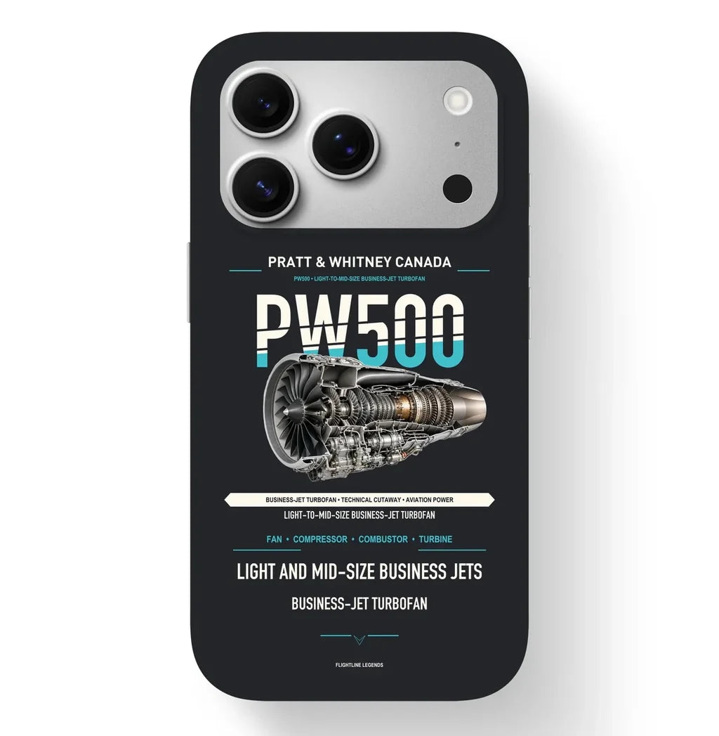 PW500 Case design on black iphone case