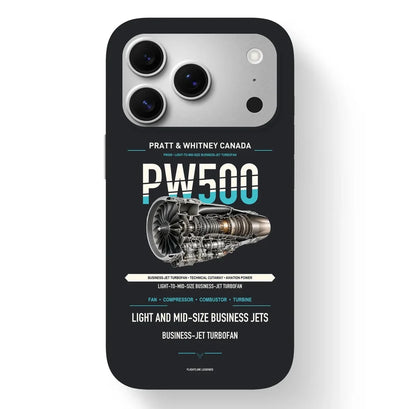 PW500 Case design on black iphone case