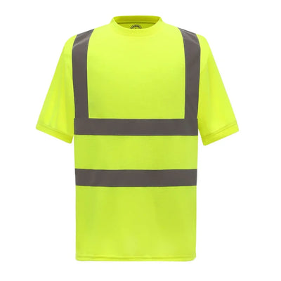NO aviation design printed on soft cotton reflective T-shirt.