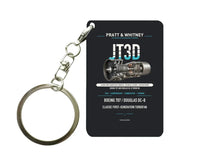 Thumbnail for JT3D Key Chain design on black key chain
