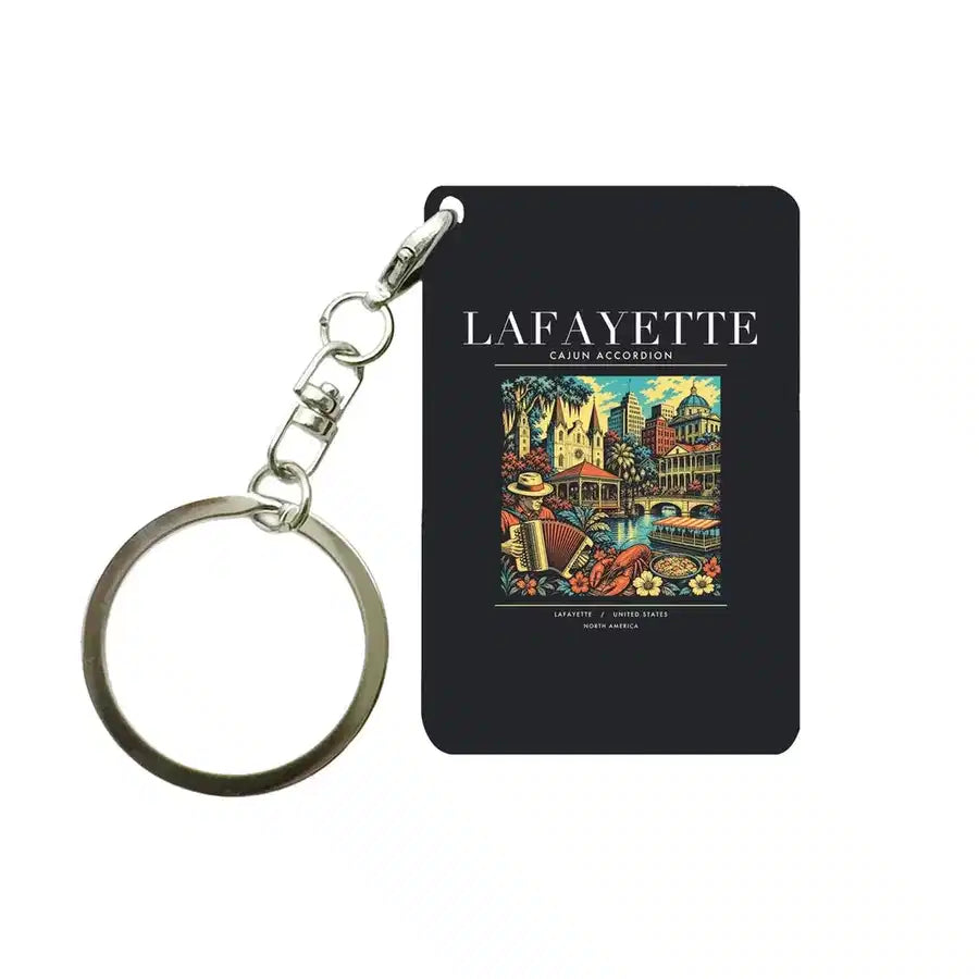 LAFAYETTE - Poster - Key Chain - Black