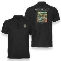 Thumbnail for WESTPORT - Poster - Double-Side Polo - Black