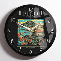 Thumbnail for PICO - Poster - Wall Clock Framed - Black
