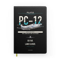 Thumbnail for Pilatus PC-12 PRO design on black notebook