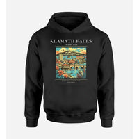 Thumbnail for KLAMATH FALLS - Poster - Premium Hoodie - Black