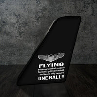 Thumbnail for Flying One Ball Led Aircraft Tail aviation themed 3D aircraft tail lamp, premium acrylic with LED.