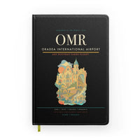 Thumbnail for Oradea International Airport (OMR) design on black notebook