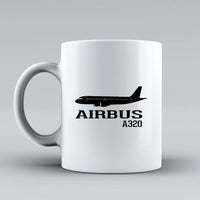 Thumbnail for Customisable Airbus A320 Mug - view 2