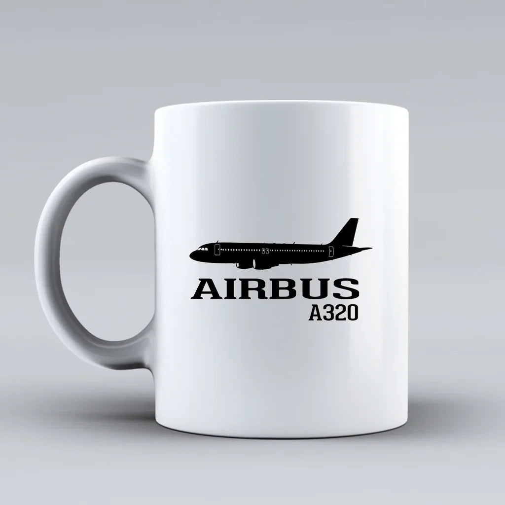 Customisable Airbus A320 Mug - view 2