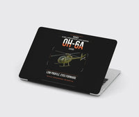 Thumbnail for Hughes OH-6A Cayuse design on black MacBook case