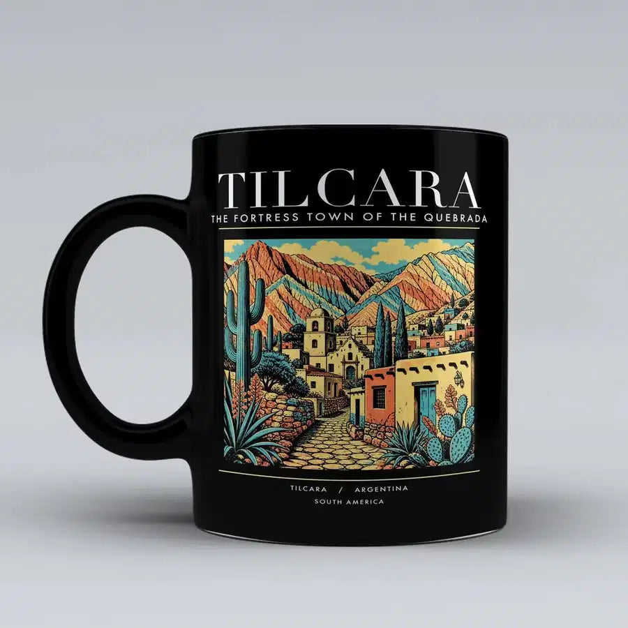 TILCARA - Poster - Mug - Black
