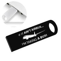 Thumbnail for If It Ain't Airbus I'm Taking A Bus aviation design on durable waterproof casing waterproof USB device.