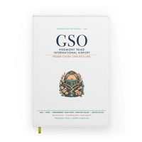 Thumbnail for Piedmont Triad International Airport (GSO) design on white notebook