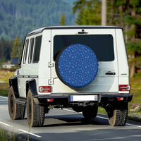 Thumbnail for Many Airplanes Blue 2 Tire Cover