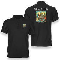 Thumbnail for NEW YORK - Poster - Double-Side Polo - Black