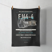 Thumbnail for FJ44-4 design on black towel