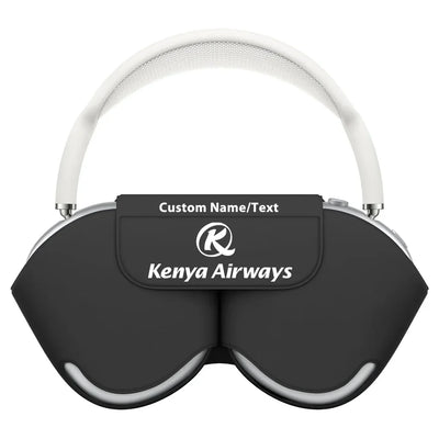 Kenya Airways aviation design on AirPods Max case for AirPods Max.