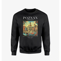 Thumbnail for POZNAN - Poster - Sweatshirt - Black