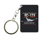 Thumbnail for RC-12X GUARDRAIL Key Chain design on black key chain
