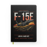 Thumbnail for F-15E Strike Eagle design on black notebook