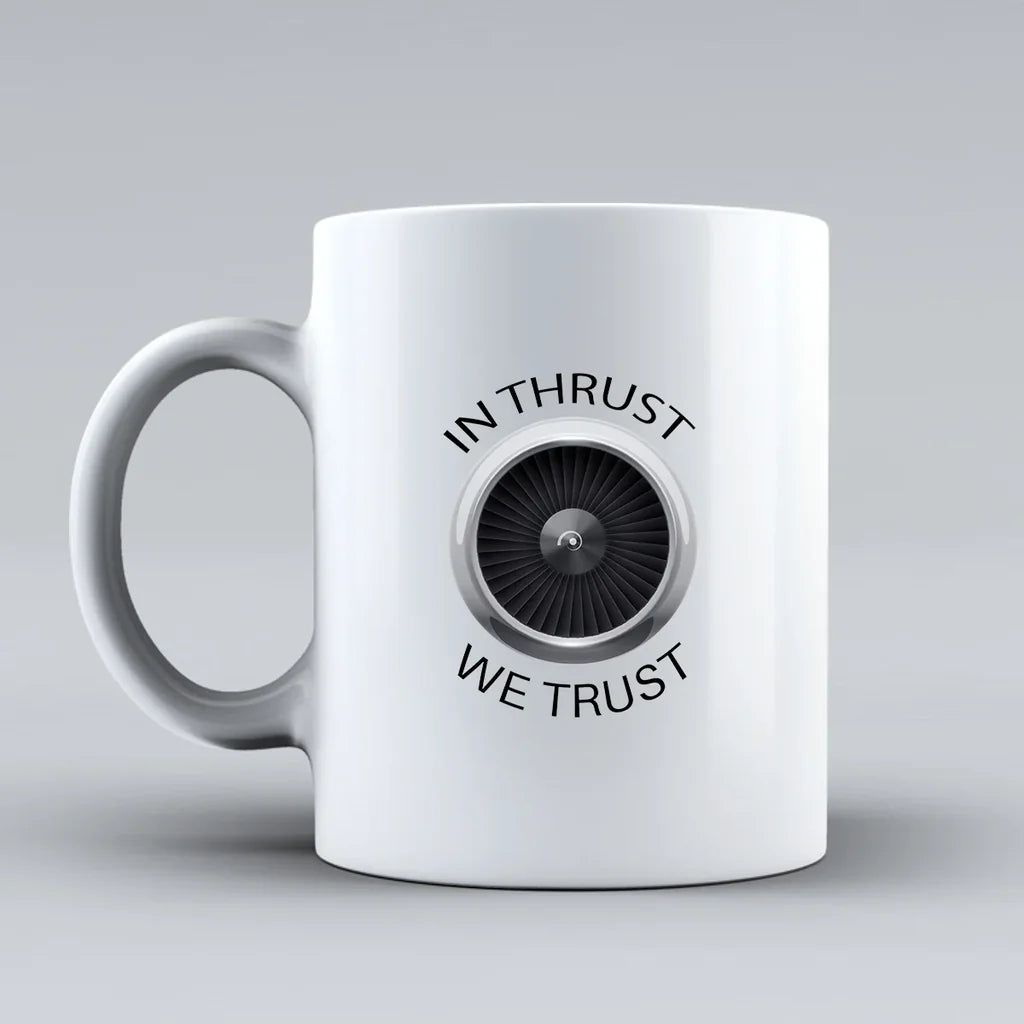 Customisable Thrust We Trust Mug - view 2