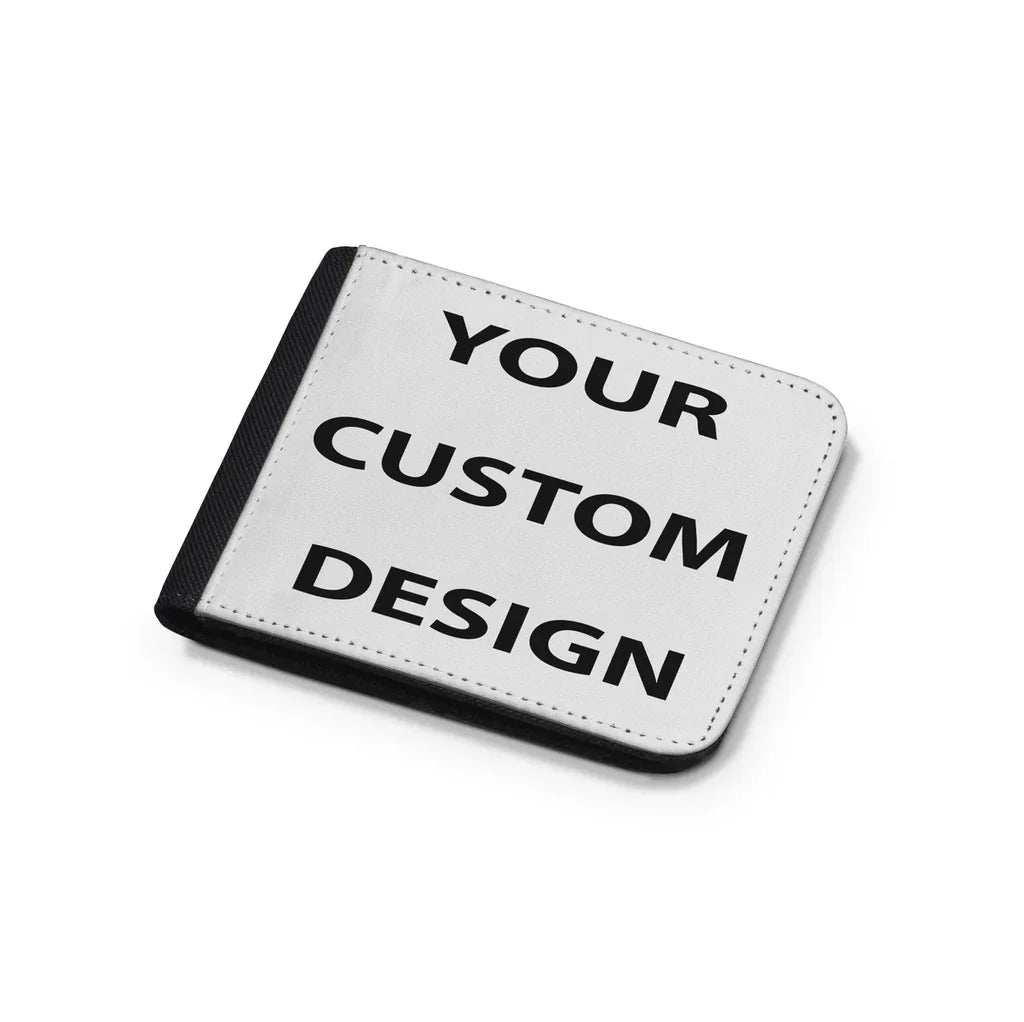 Custom Logo/Design/Image aviation design wallet, leather construction.