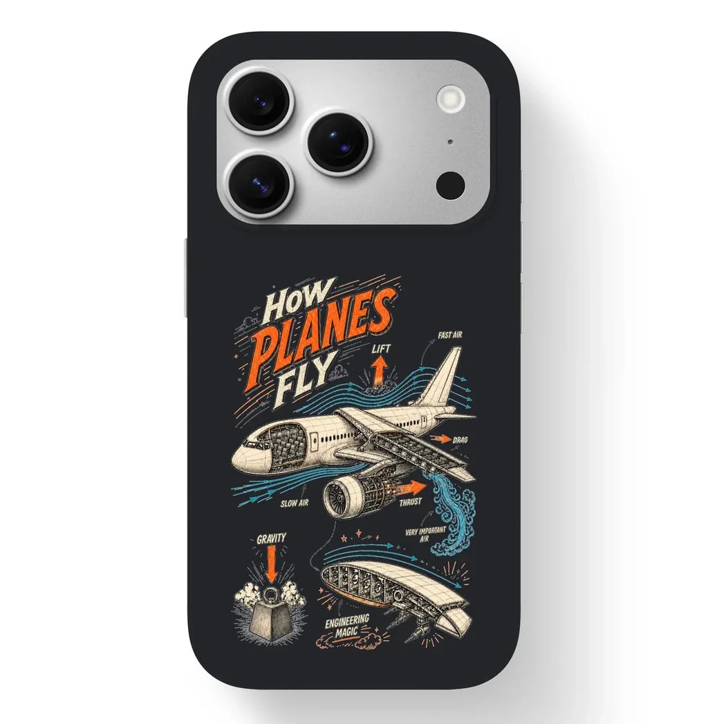 SIGNAL 616 - How Planes Fly V2 - MagSafe iPhone 17 Pro design on black magsafe iphone 17 pro
