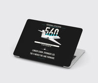 Thumbnail for Cessna Citation 560 - Citation V design on black MacBook case