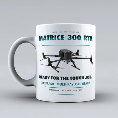 Matrice 300 RTK Mug design on white dji