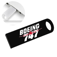 Thumbnail for Amazing Boeing 747 aviation design on durable waterproof casing waterproof USB device.