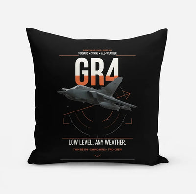 Panavia Tornado GR4 design on black pillow