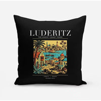Thumbnail for LUDERITZ - Poster - Pillow - Black