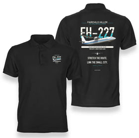 Fairchild Hiller FH-227B Premium Polo T-Shirts