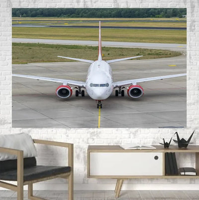 Face to Face with Boeing 737 canvas - 1 Piece