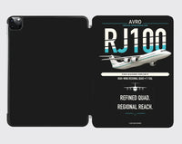 Thumbnail for Avro RJ100 design on black ipad tablet case