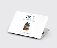 Thumbnail for Darwin International Airport (DRW) design on white MacBook case